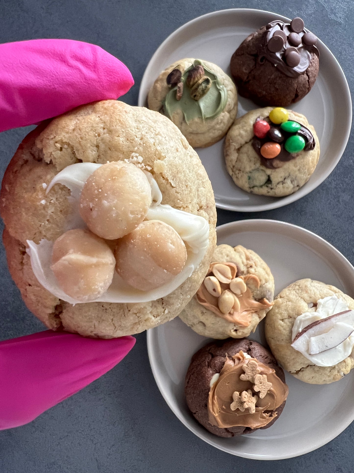 🌱GLUTEN FREE                                            🎄LOVELY CHRISTMAS BOX🎄7 Mini Cookies