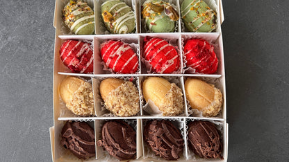 Lovely Oreschki -                                                            PREMIUM Gebäcknüsse (16 Stück/Box)           GLUTENFREE 🌱