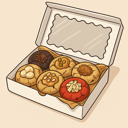 Sweet Sharing Moment • 8 Cookies